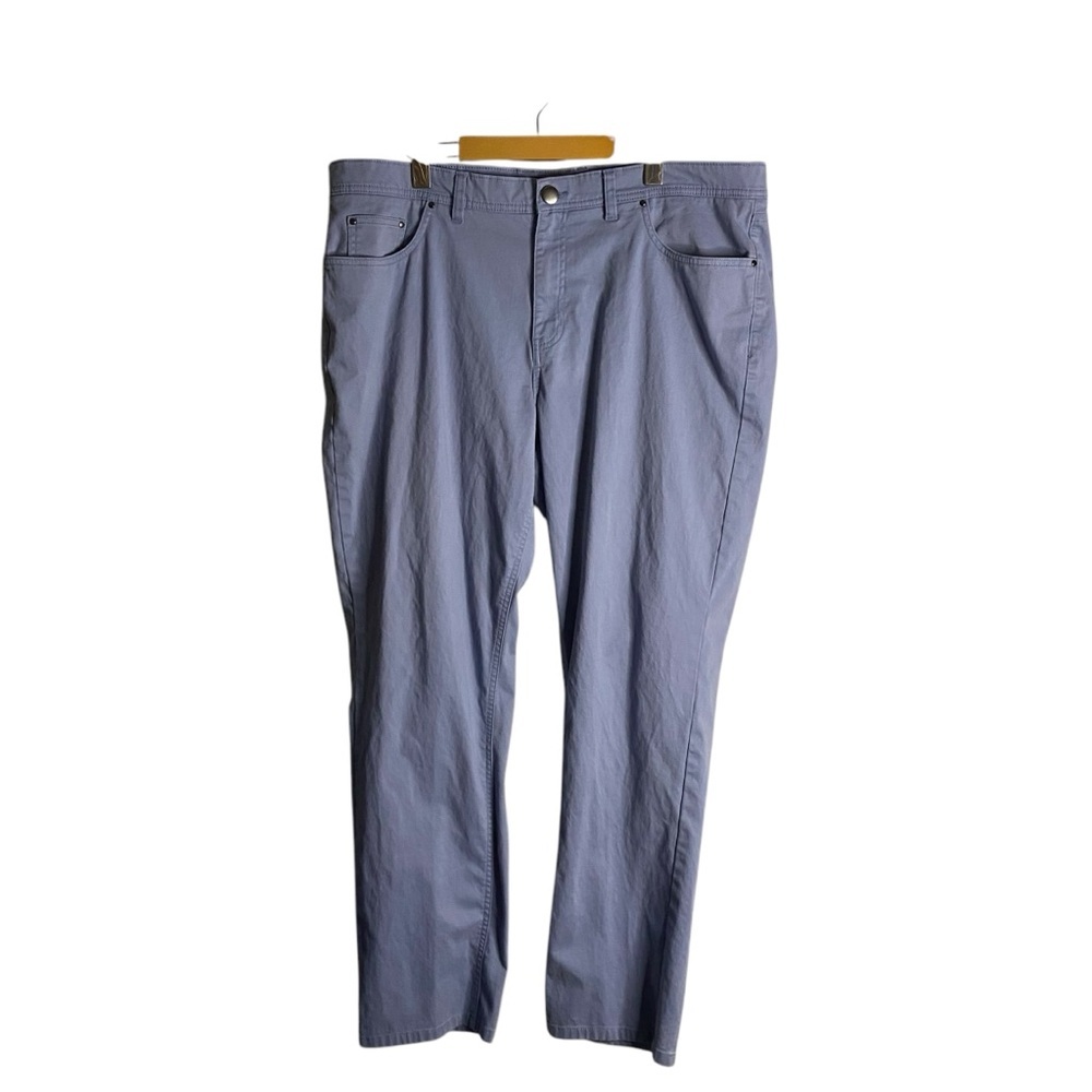 Saks Fifth Avenue Men’s Light Blue Straight Leg Casual Wear Chinos